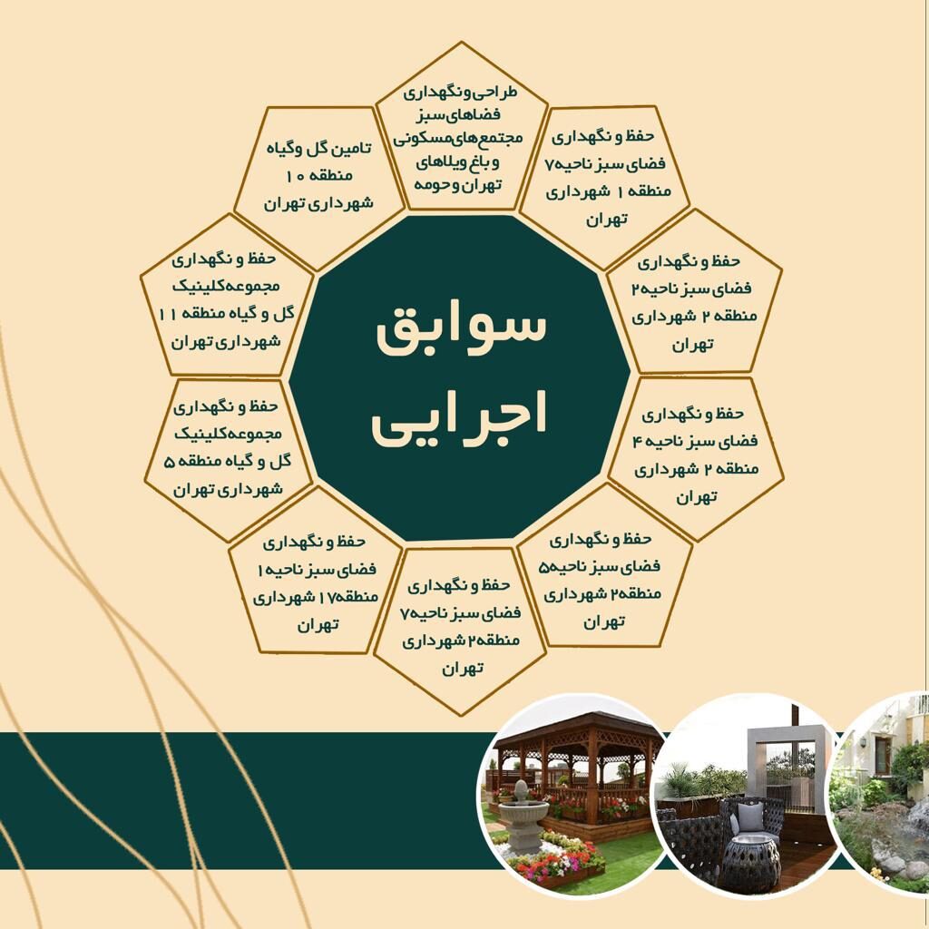 شرکت خدمات باغبانی در تهران با مجوز رسمی